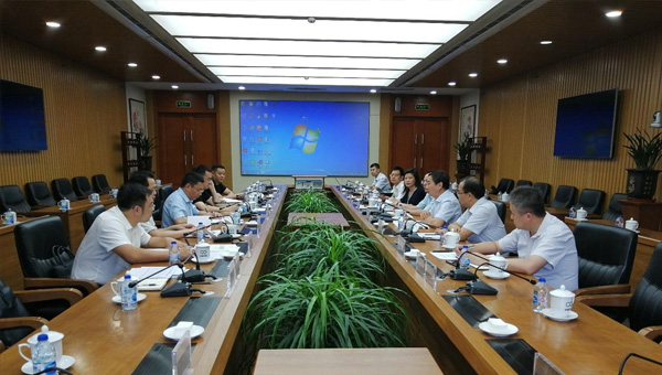 安岳縣人民政府賈發揚縣長一行蒞臨中國節能環保集團有限公司考察調研